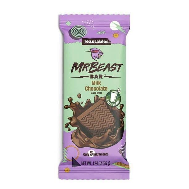 Шоколад Feastables MrBeast Milk Chocolate Bar 35 г (1992123900)