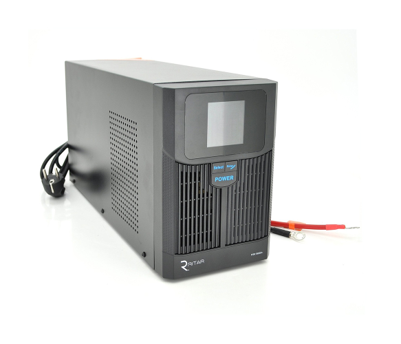 Джерела безперебійного живлення з правильною синусоїдою RITAR RTSW-1500 LCD/1000 Вт/24 В