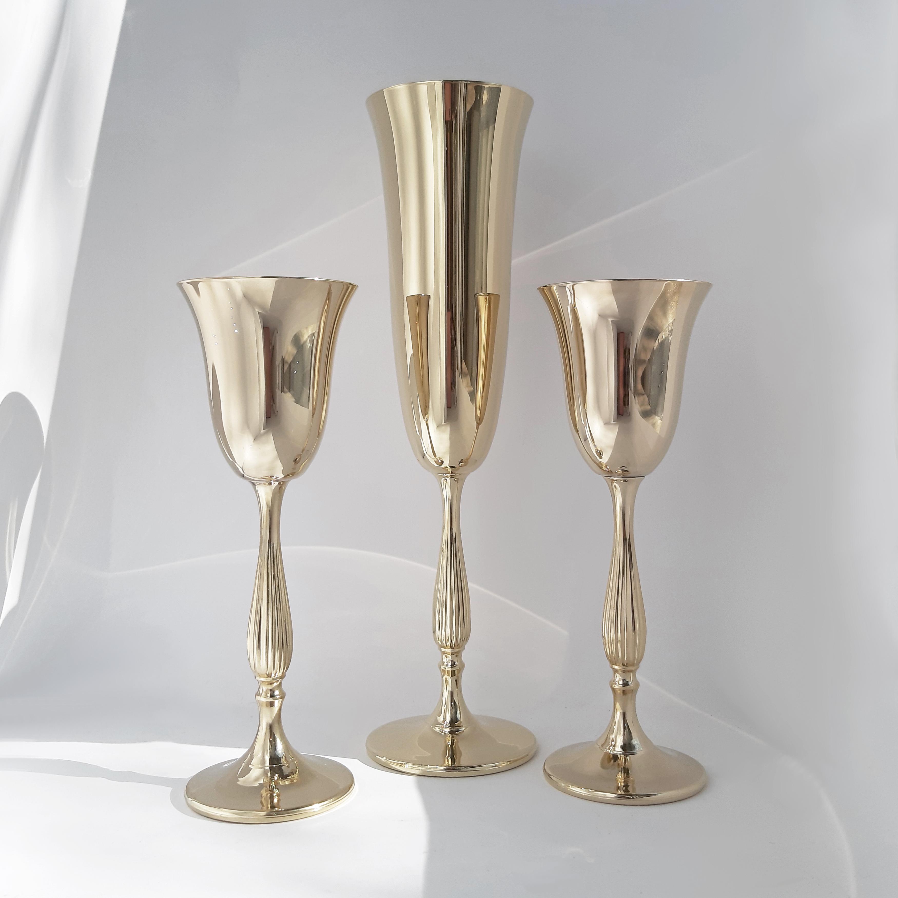 Набір келихів для шампанського Bohemia Fregata Antik 190 мл 6 шт. Золото (1SF58/190-2) - фото 6 Набір келихів для шампанського Bohemia Fregata Antik 190 мл 6 шт. Золото (1SF58/190-2) - фото 6