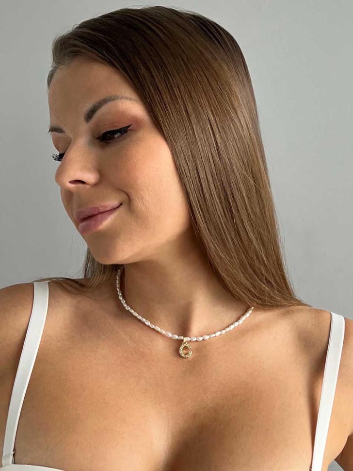 Чокер LeBijou з літерою С (5372) Чокер LeBijou з літерою С (5372)