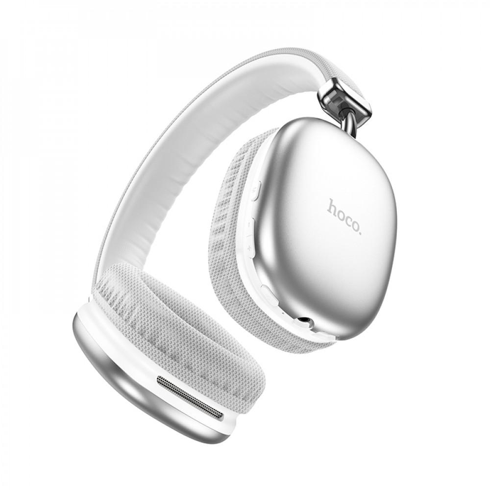 Наушники беспроводные Hoco W35 Серебряный (37071 silver)