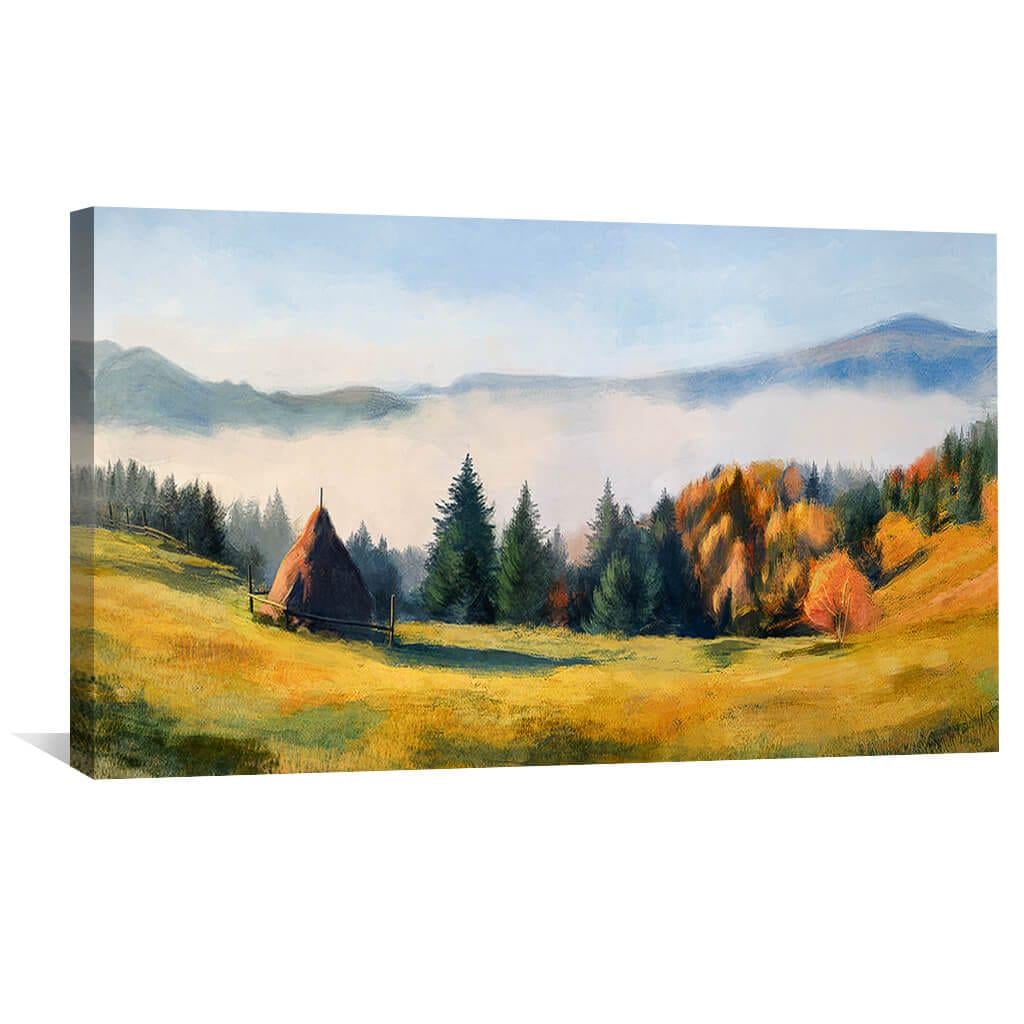 Настенний декор Пейзаж в Карпатах 160x80 см (Y1-101)