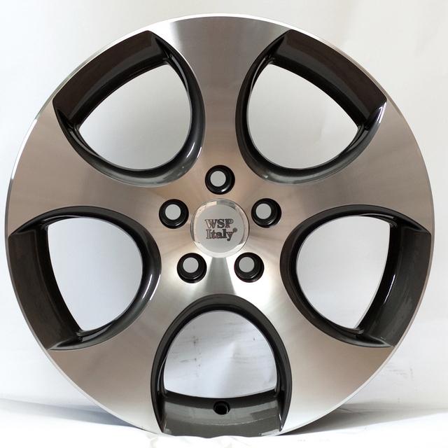 Литые диски WSP Italy Volkswagen W444 Ciprus 7,5x18 5x112 ET47 DIA57,1 Anthracite polished