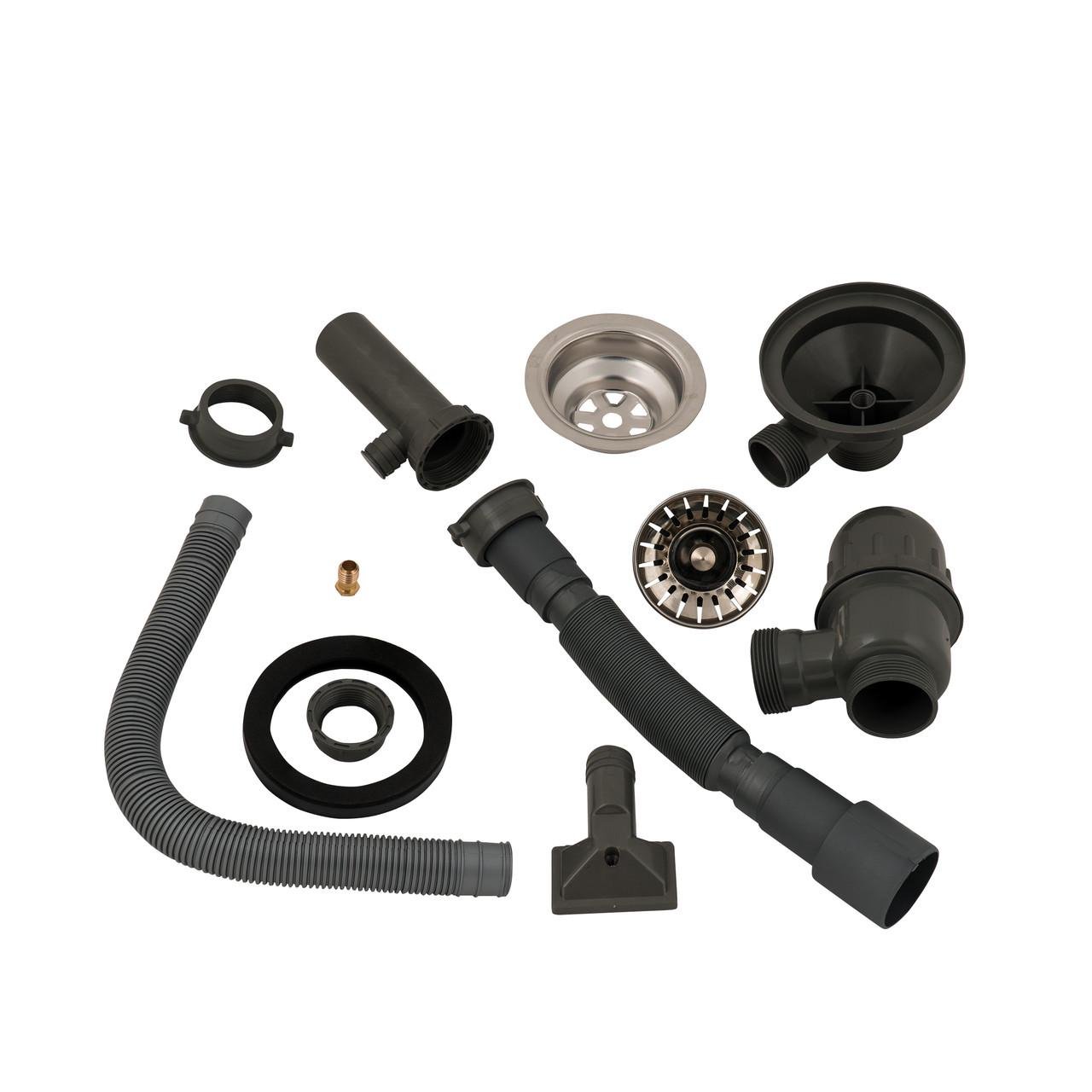 Тумба для кухни с мойкой 60х60 см правая чаша с сифоном Дуб Сонома - фото 13