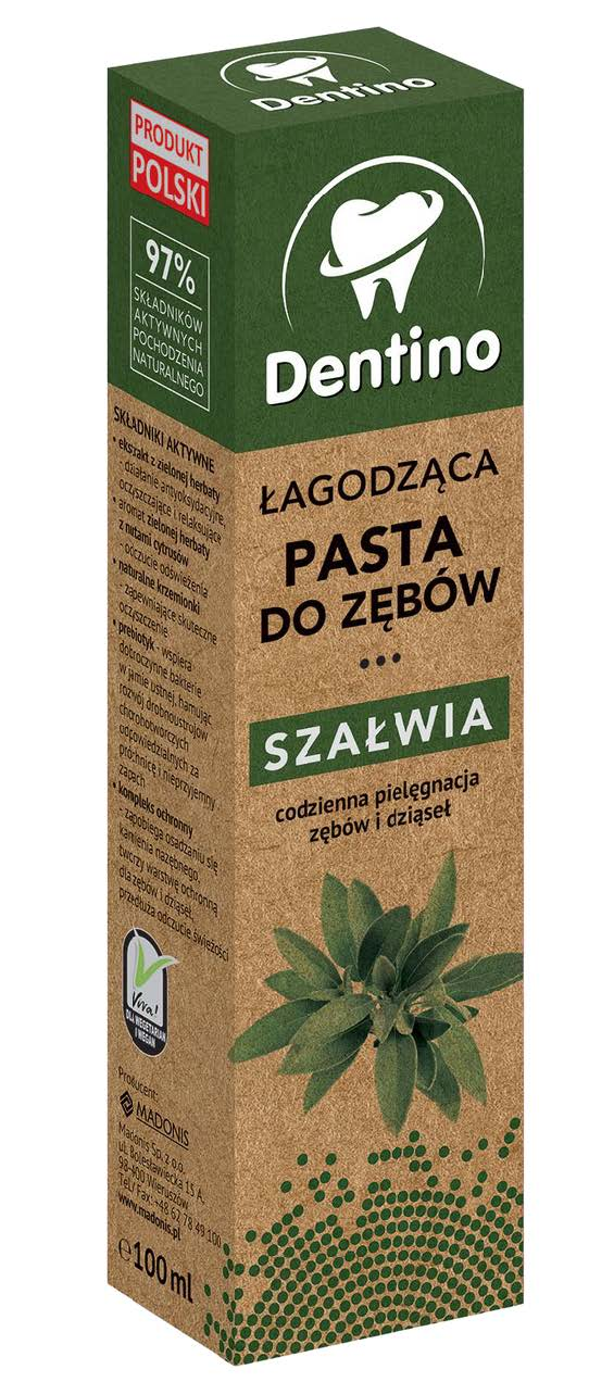 Зубная паста Dentino успокаивающая с шалфеем 100 мл (38000279)