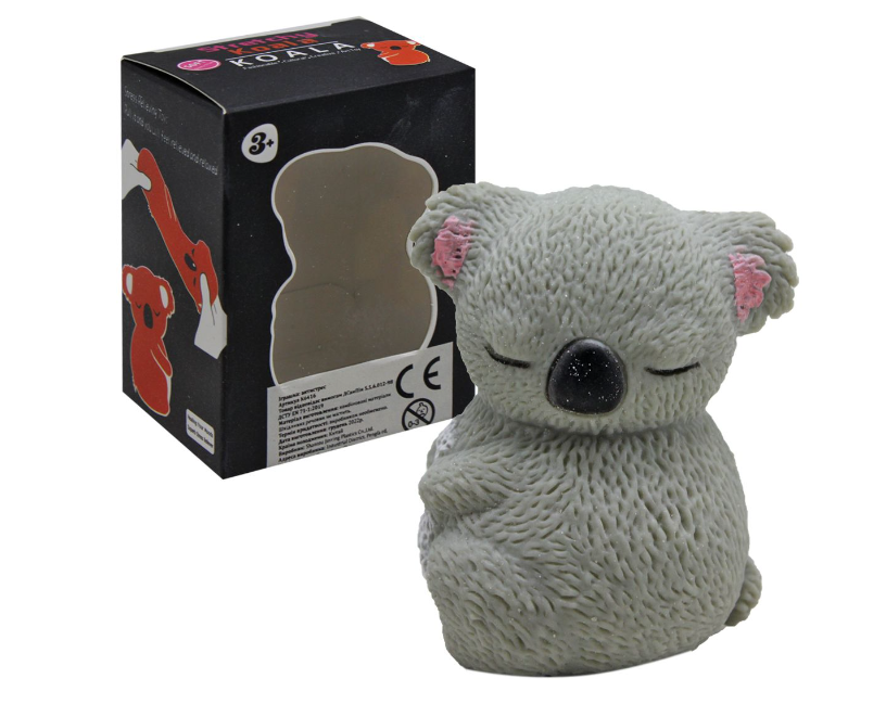 Игрушка-антистресс Сквиши Коала Серый (22391)