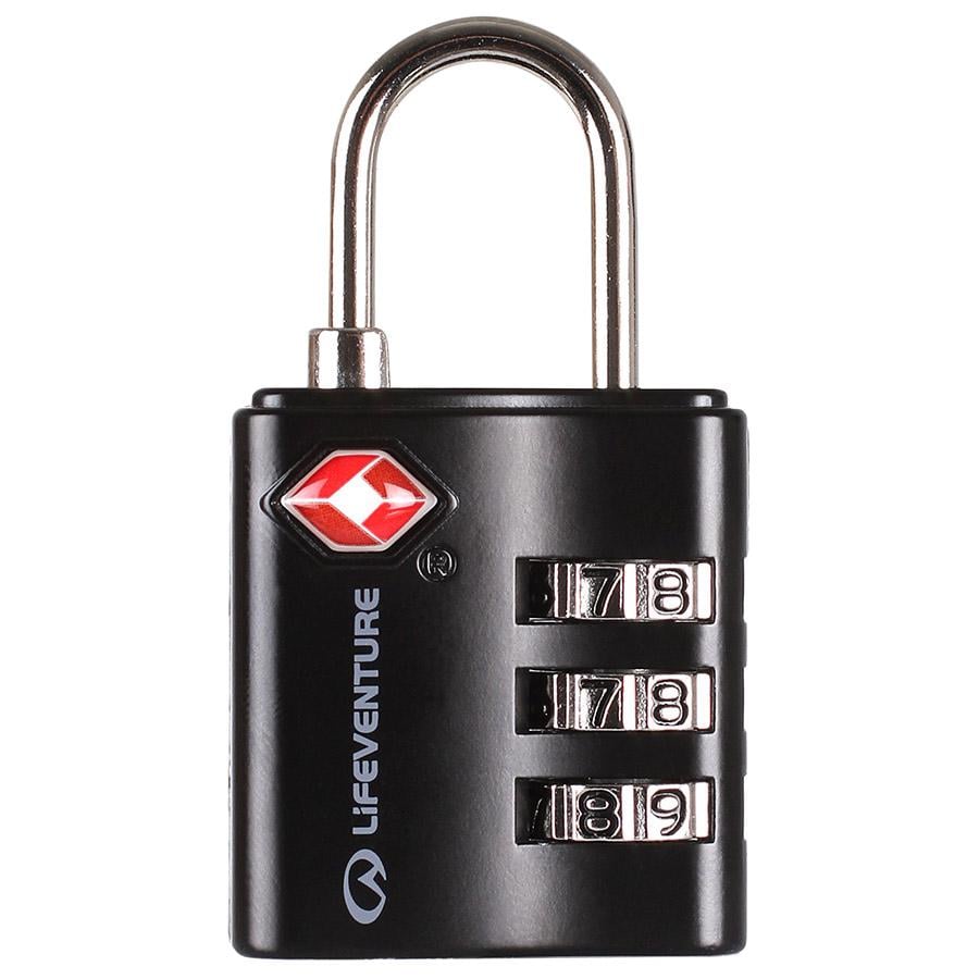 Замок Lifeventure TSA Combi Lock Black (52299)