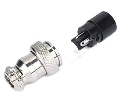 Разъем соединительный авиационный GX16-16M-4B и 16M-4A 4-pin штекер и розетка (2678556573) - фото 2 Разъем соединительный авиационный GX16-16M-4B и 16M-4A 4-pin штекер и розетка (2678556573) - фото 2