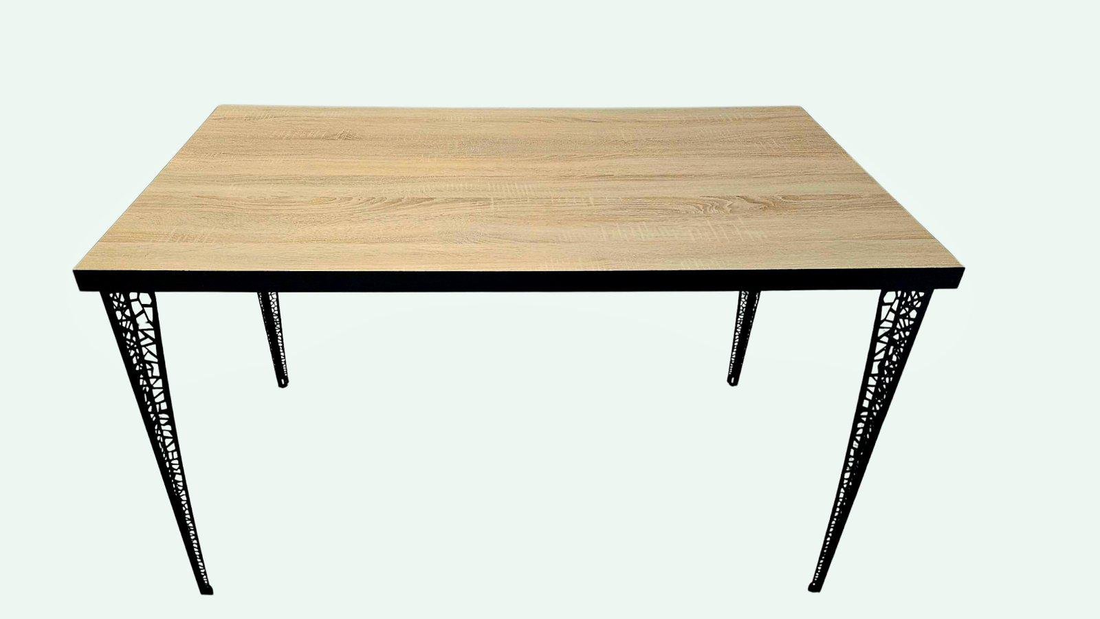 Стол Еко36 parsa 1400х800х730 мм Дуб Сонома/Черный