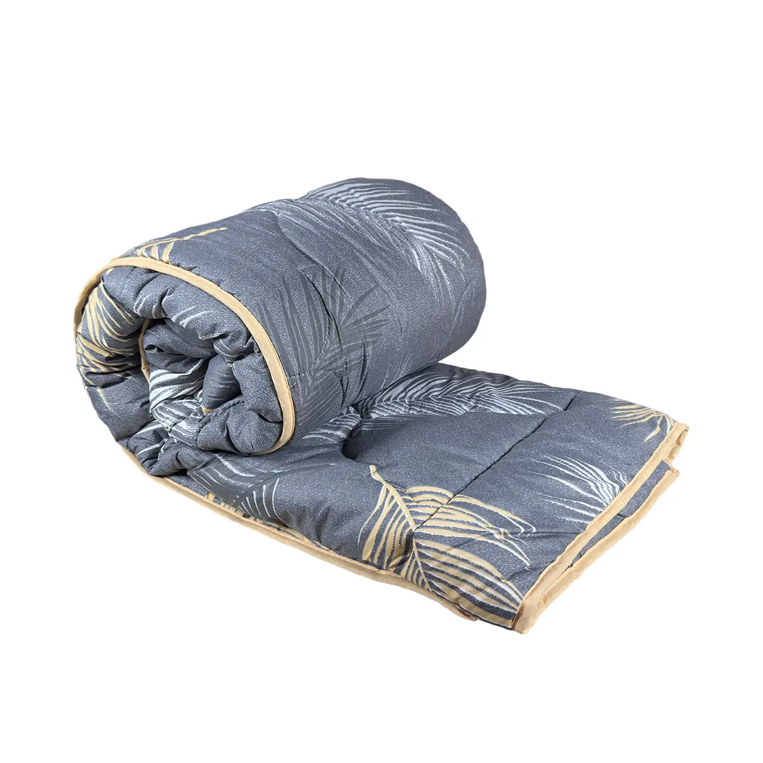 Одеяло демисезонное Перо гипоаллергенное двуспальное 175x205 см Черный (001731)