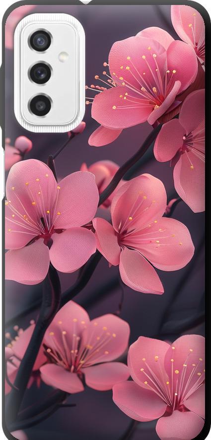 Чехол на Samsung Galaxy M52 M526B Пурпурная сакура (6075b-2490-42517)