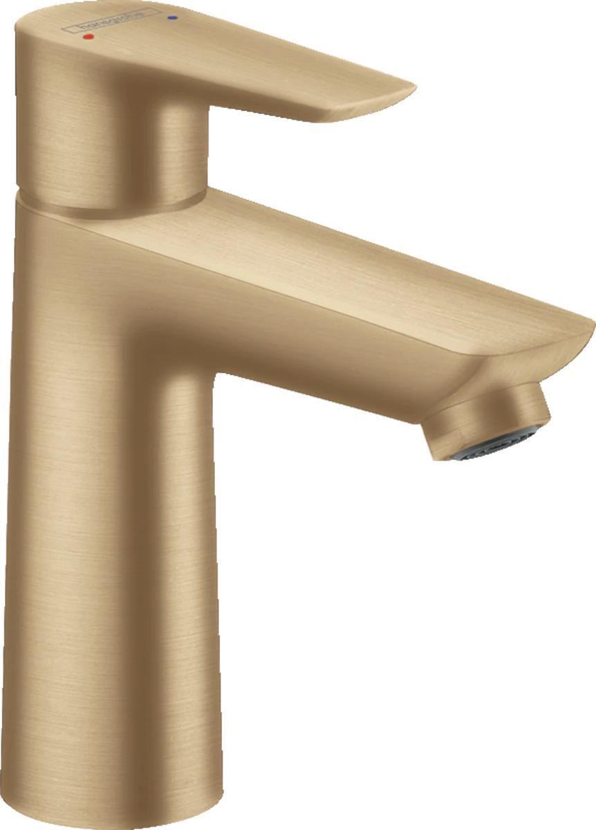 Змішувач для умивальника Hansgrohe Talis E Brushed Bronze