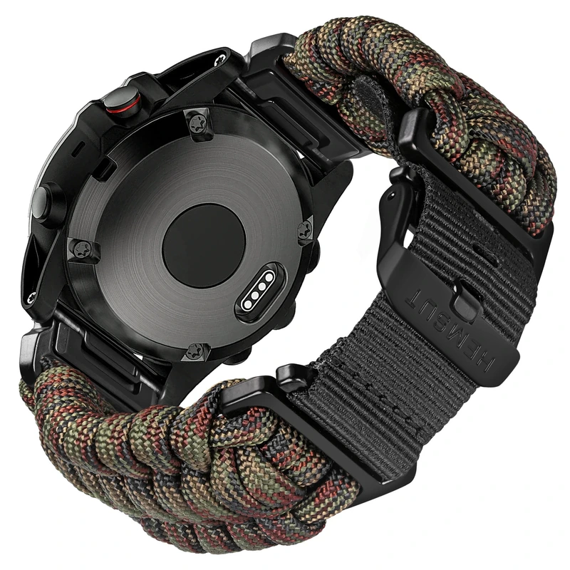 Ремінець для годинника Hemsut HGA145 Rugged Paracord Military Garmin 22 мм (4173) Ремінець для годинника Hemsut HGA145 Rugged Paracord Military Garmin 22 мм (4173)