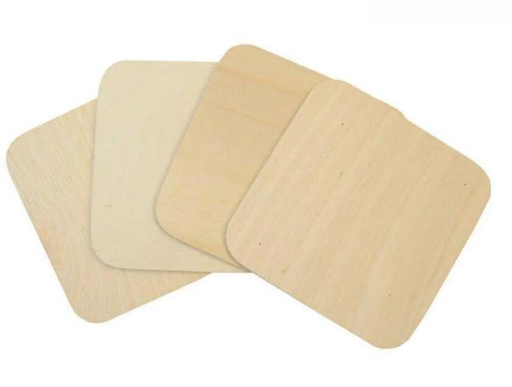 Набор для декупажа ROSA TALENT Подставки под чашки 17х17 см 4 шт.