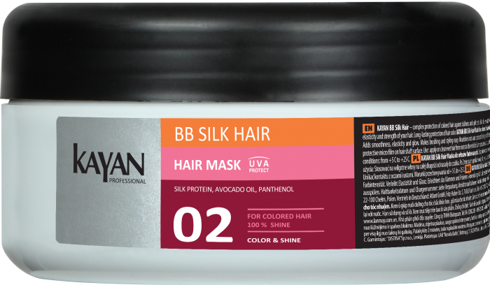 Маска для окрашенных волос Kayan Professional BB Silk Hair 300 мл (14234)