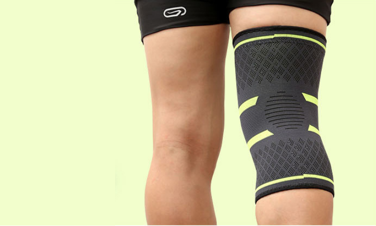 Наколінник Aolikes спортивний еластичний фіксатор суглоба 2 шт. XL (01426) - фото 2