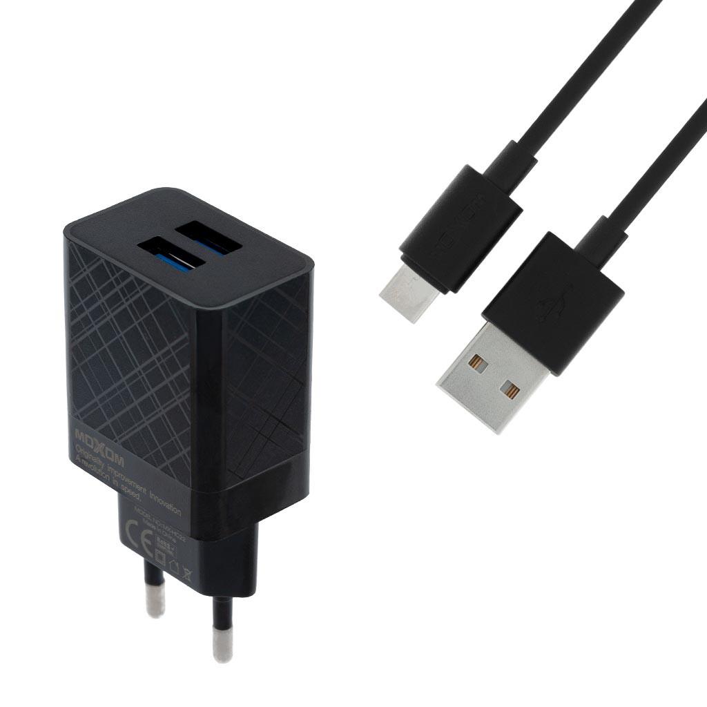 Зарядний пристрій Moxom MX-HC22 Micro USB (15467631)