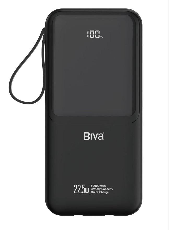 Повербанк Biva BP-87 30000 mAh 22,5W Black