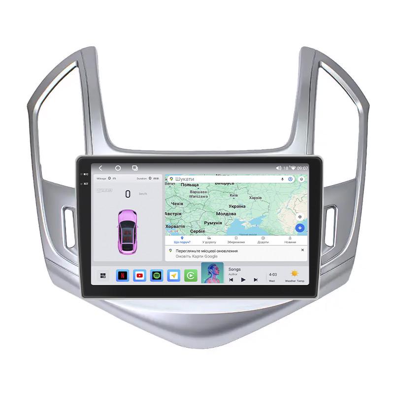 Автомагнітола штатна Lesko QLED/CarPlay/4G/WiFi/GPS 360° для Chevrolet Cruze I Рестайлінг 2012-2016 4/64Gb 9" (2330437732) Автомагнітола штатна Lesko QLED/CarPlay/4G/WiFi/GPS 360° для Chevrolet Cruze I Рестайлінг 2012-2016 4/64Gb 9" (2330437732)