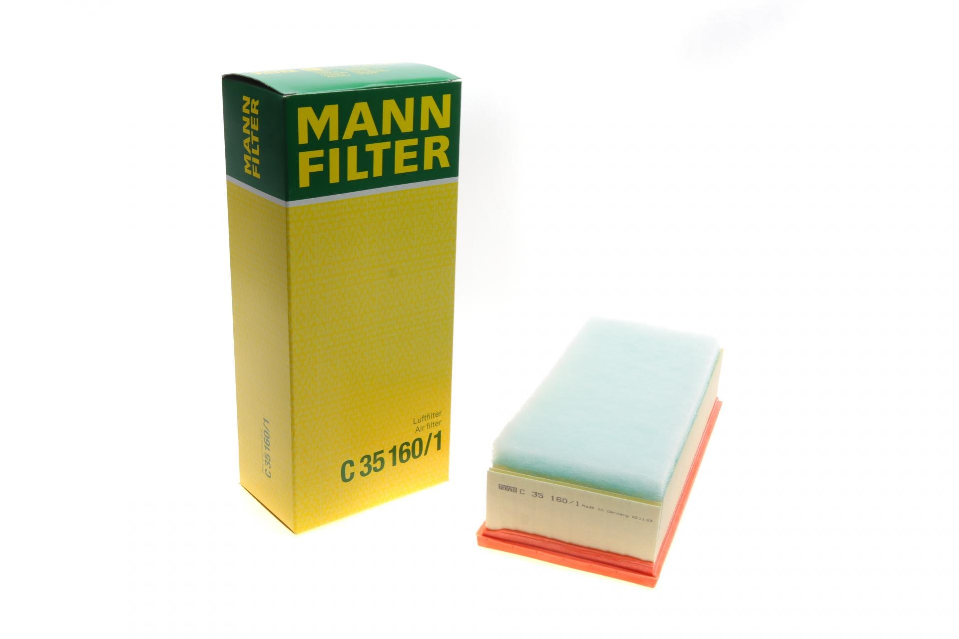 Фильтр воздушный Mann-Filter для Citroen C8 2,0-2,2HDi/Jumpy/Peugeot Expert 2,0HDi/Fiat Scudo 2,0D/JTD 06- (C 35 160/1) - фото 1 Фильтр воздушный Mann-Filter для Citroen C8 2,0-2,2HDi/Jumpy/Peugeot Expert 2,0HDi/Fiat Scudo 2,0D/JTD 06- (C 35 160/1) - фото 1