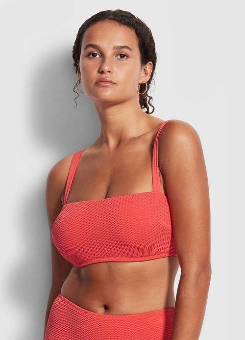 Верх купальника Seafolly M Коралловый (31206DD861coral)