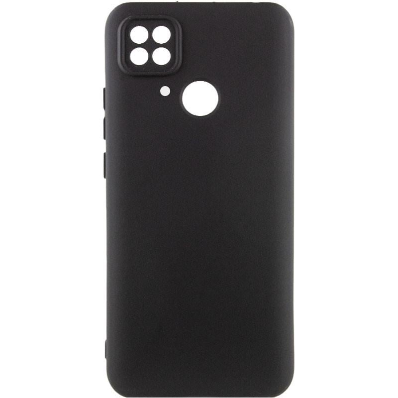 Протиударний чохол Silicone Cover Lakshmi Full Camera (AAA) для Xiaomi Redmi 10C Чорний / Black