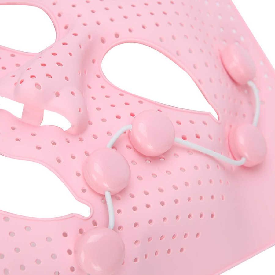 Маска-масажер для обличчя Smart Face massager Рожевий - фото 2
