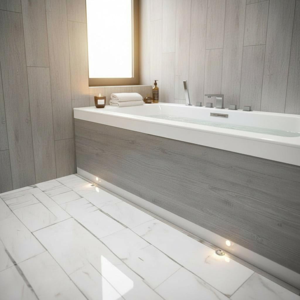 Панель для ванны The MIX I-screen light Малыш Smoke 140 см