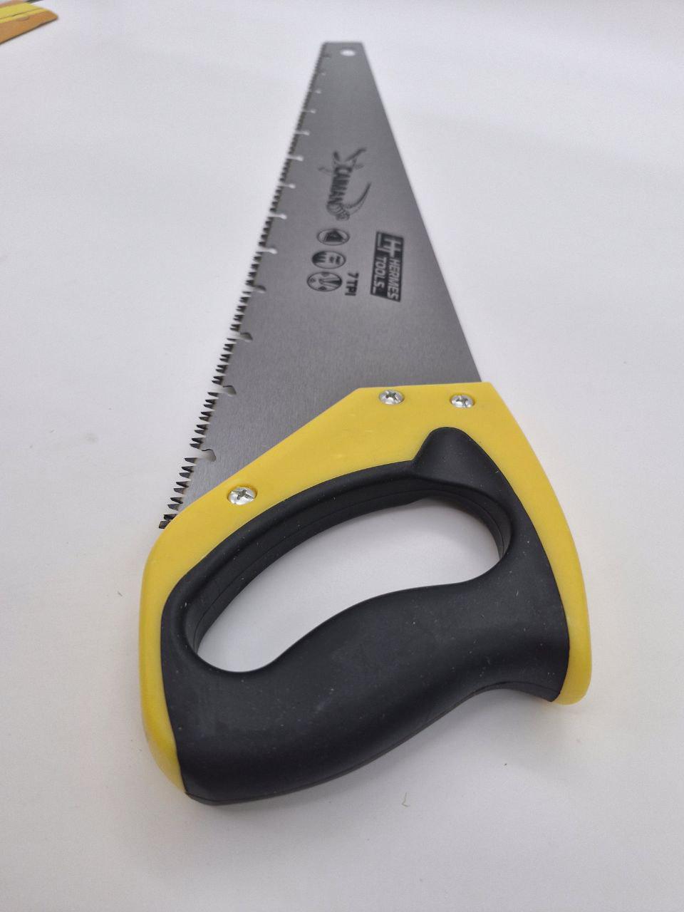 Ножовка по дереву HT HERMES TOOLS Caiman 500 мм (26-005) - фото 6 Ножовка по дереву HT HERMES TOOLS Caiman 500 мм (26-005) - фото 6