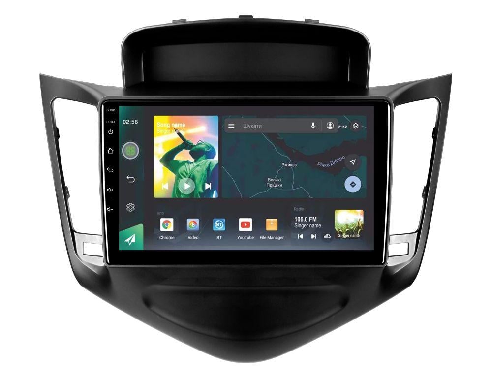 Автомагнитола штатная Sigma X9464 4/64 GB для Chevrolet Cruze J300 2008-2014 9" (AR-71814)