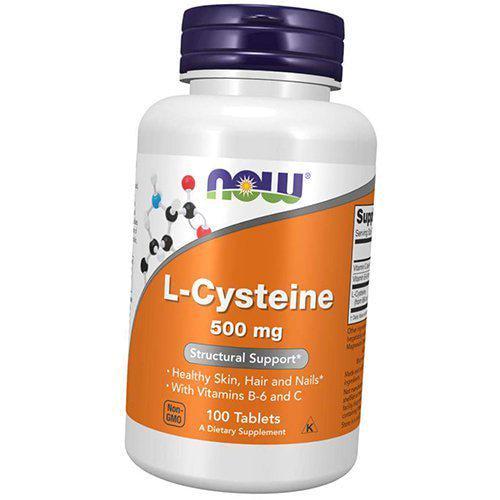 Цистеин L-Cysteine 500 для волос кожи и ногтей 100 таблеток (27128009)