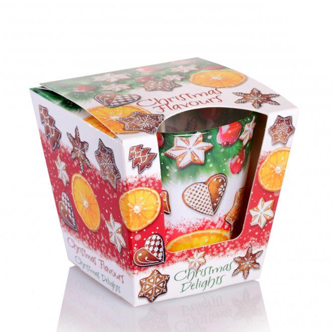 Свеча ароматическая Flora Christmas Flavours Christmas Delights (28803)