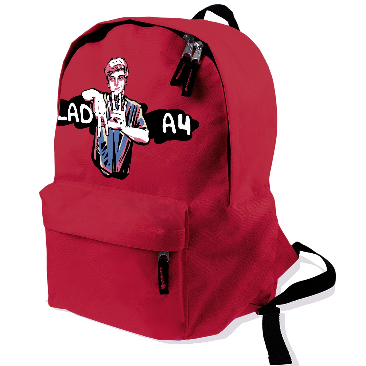 Рюкзак детский blogger Vlad A4 Красный (9263-2621-RD)