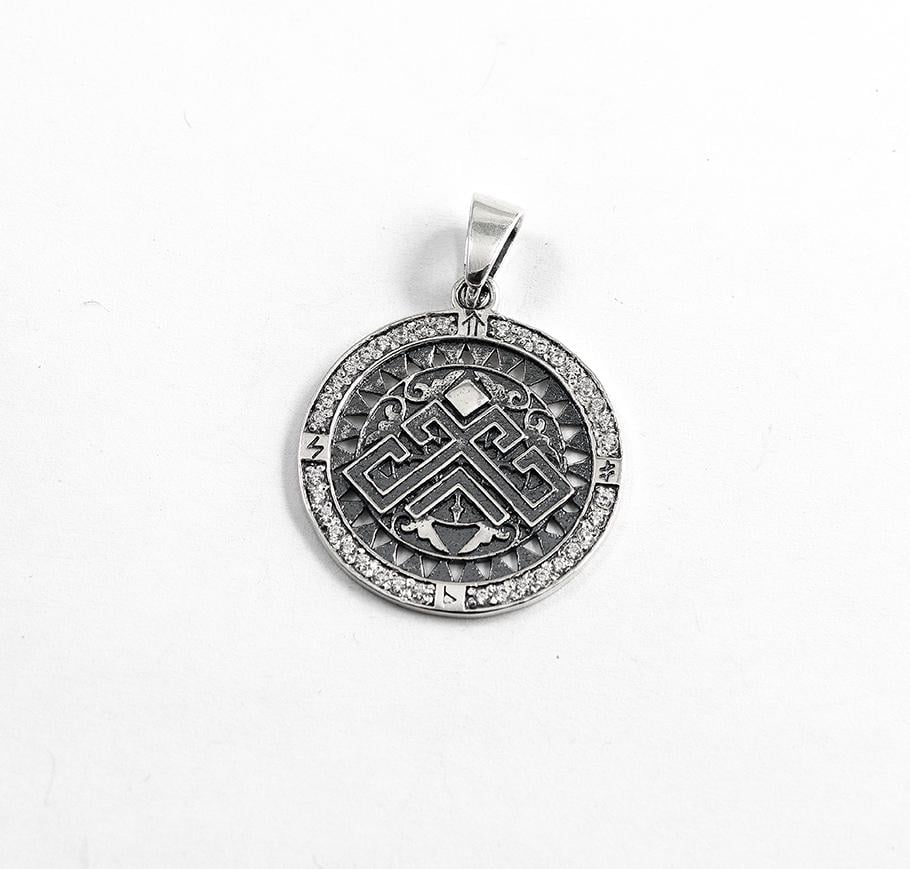 Кулон Maxi Silver 9558 Славянский оберег рожница (89558)