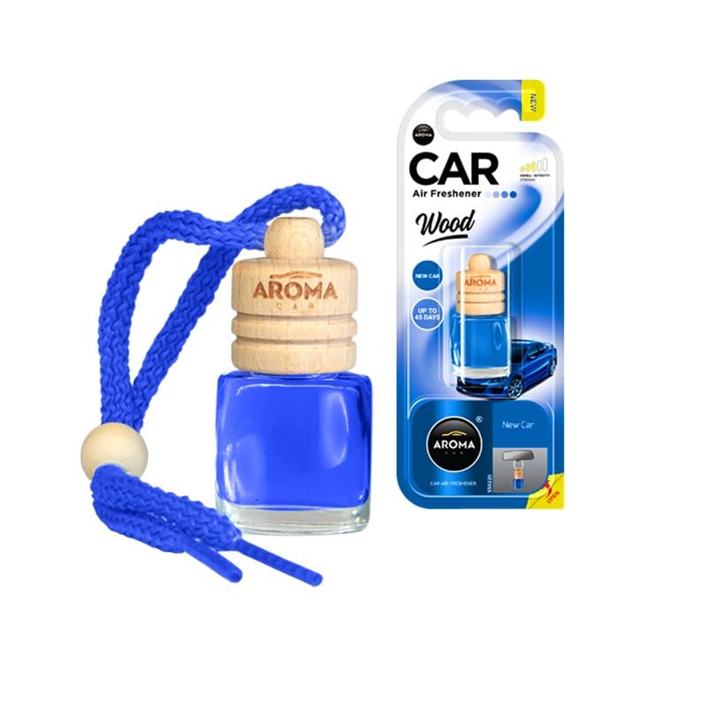 Ароматизатор Aroma Car Wood New Car, 6ml жидкий