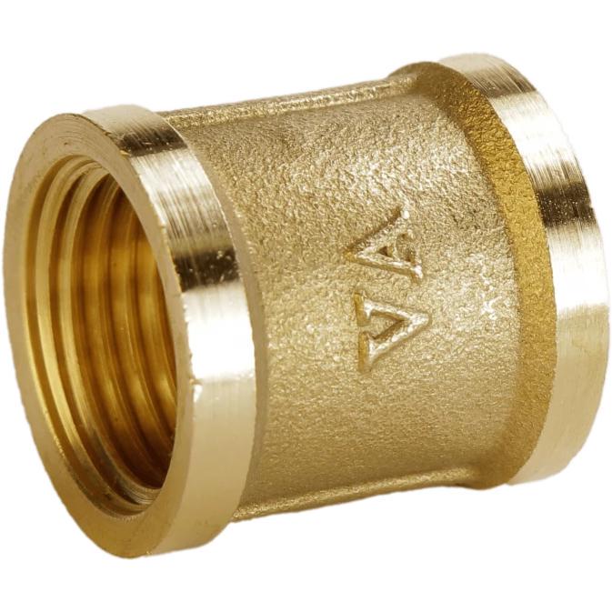 Муфта А0305А 1/2″ВВ латунная (000010506) Муфта А0305А 1/2″ВВ латунная (000010506)