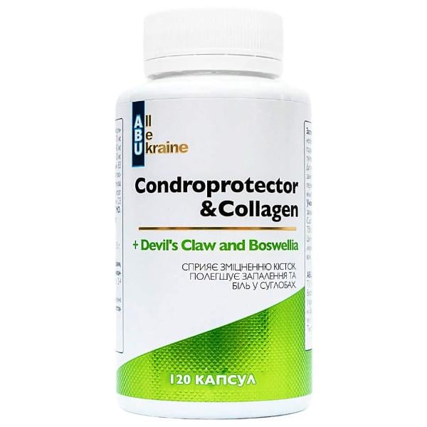 Комплекс для суставов All be Ukraine Condroprotector&Collagen 120 капс. (000022604)