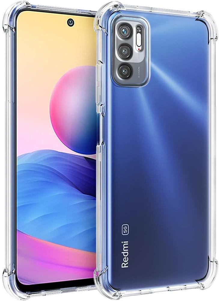 Прозрачный чехол UltraAir MultiCam для Xiaomi Redmi Note 10 5G (усиленный углами) (21900)