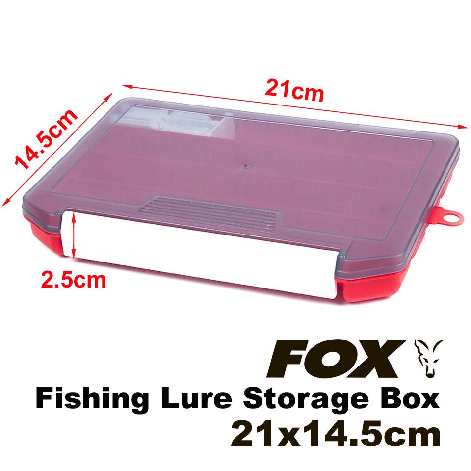 Коробка Fox Fishing Lure Storage Box 21х14.5х2.5 см 158 г Red (11566124) - фото 2 Коробка Fox Fishing Lure Storage Box 21х14.5х2.5 см 158 г Red (11566124) - фото 2