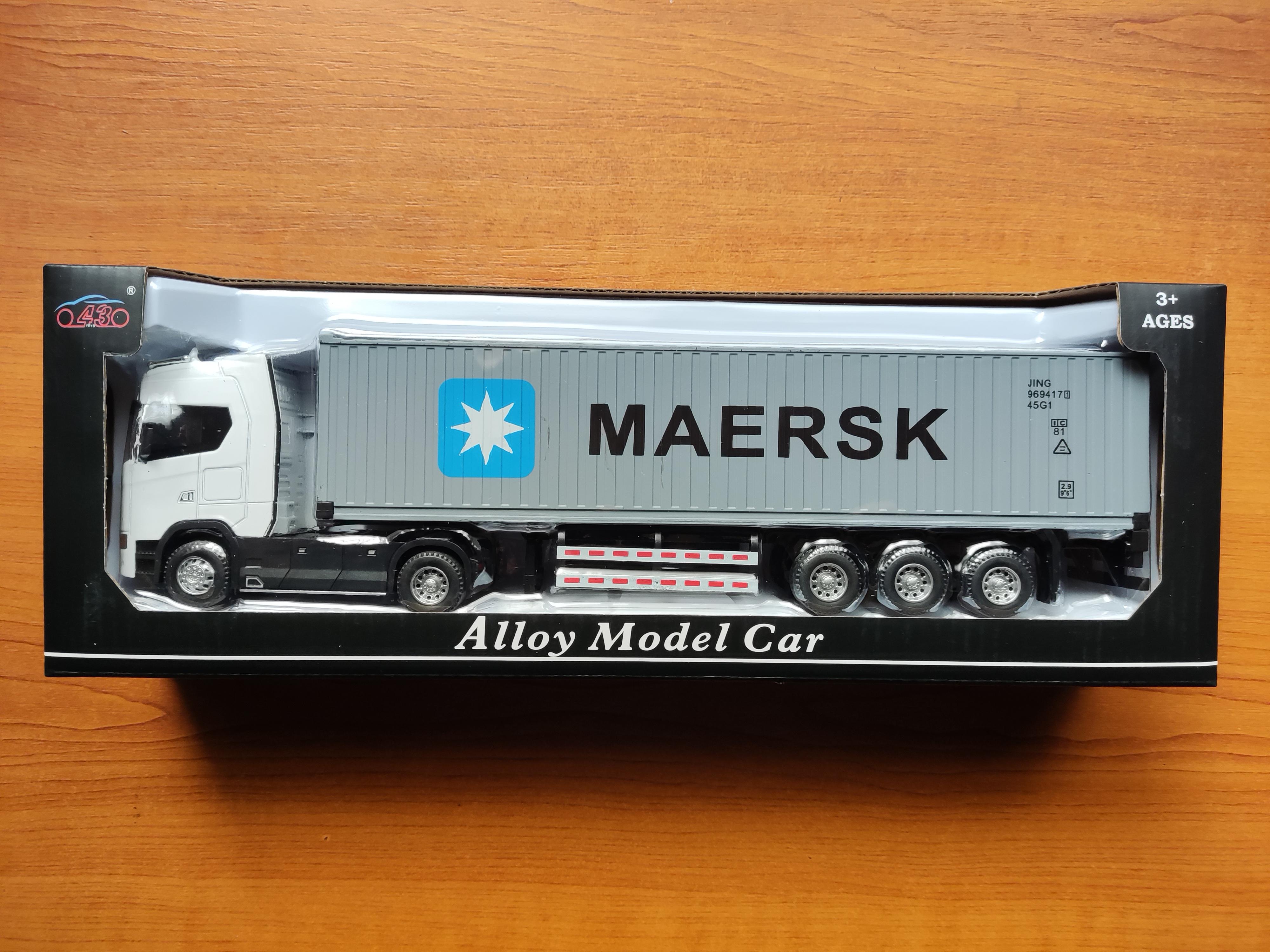 Машинка металлическая контейнеровоз SCANIA (29747375) - фото 22 Машинка металлическая контейнеровоз SCANIA (29747375) - фото 22