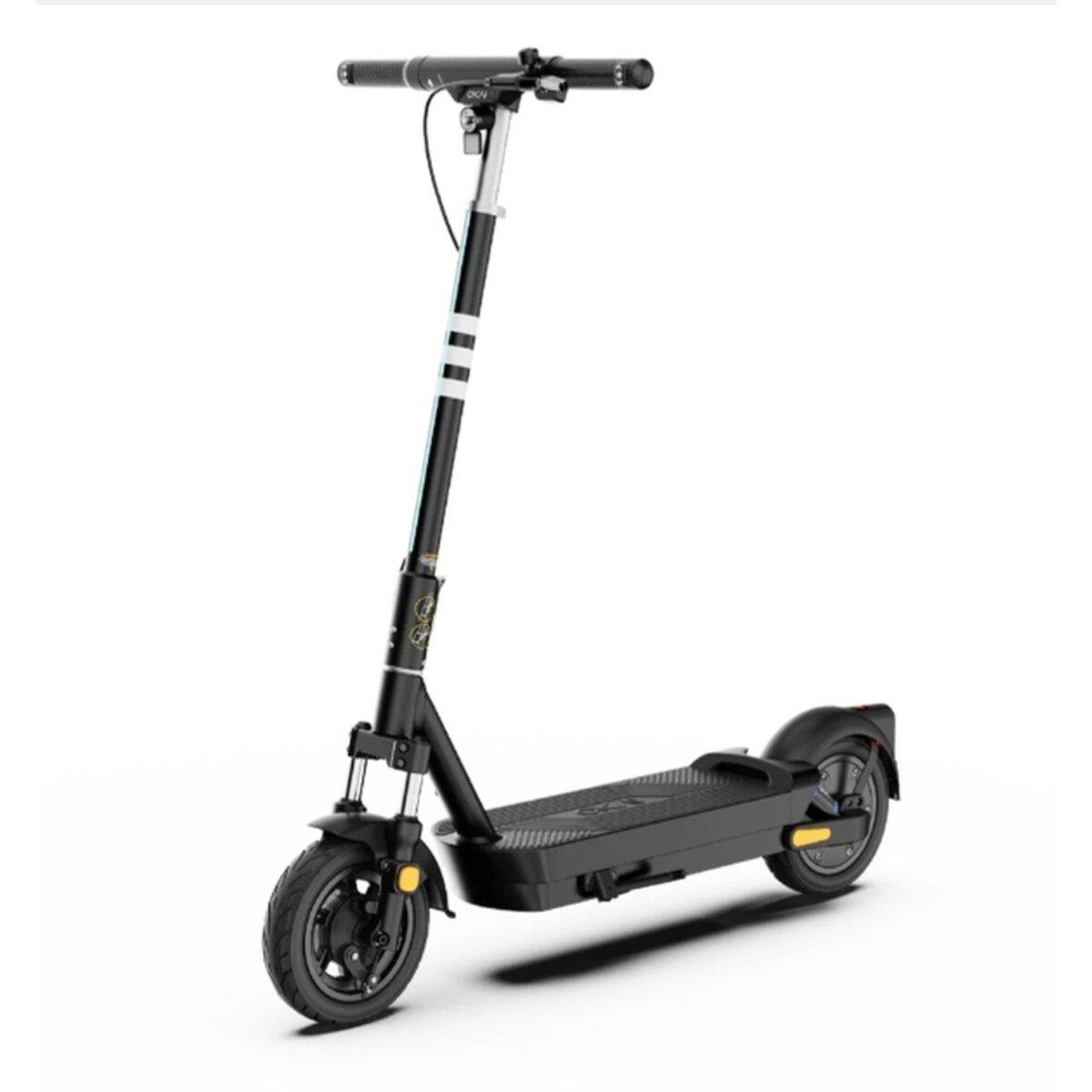 Електросамокат OKAI ES40 10" 500/1000W 15,6 Ah 70 км 38 км/г 25% NFC App 28 кг Black (ES40-B)