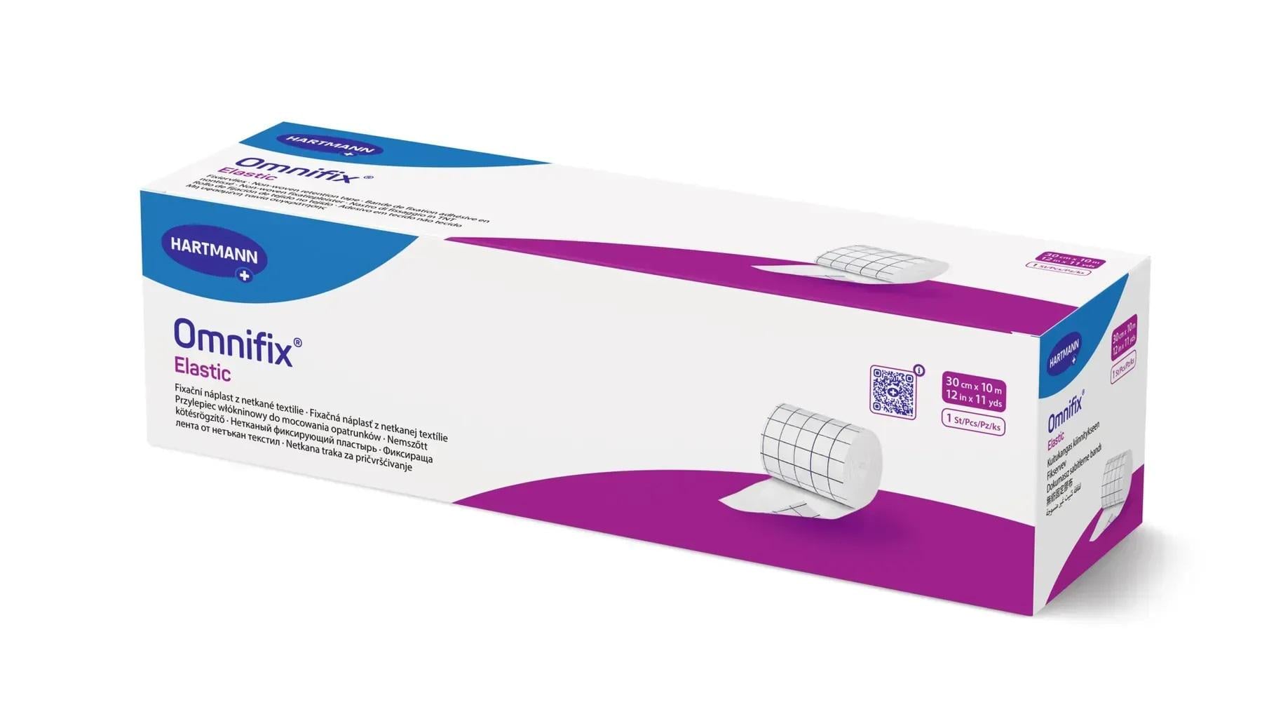 Пластырь эластичный фиксирующий Omnifix Elastic на нетканой основе 30 см 10 м Пластырь эластичный фиксирующий Omnifix Elastic на нетканой основе 30 см 10 м