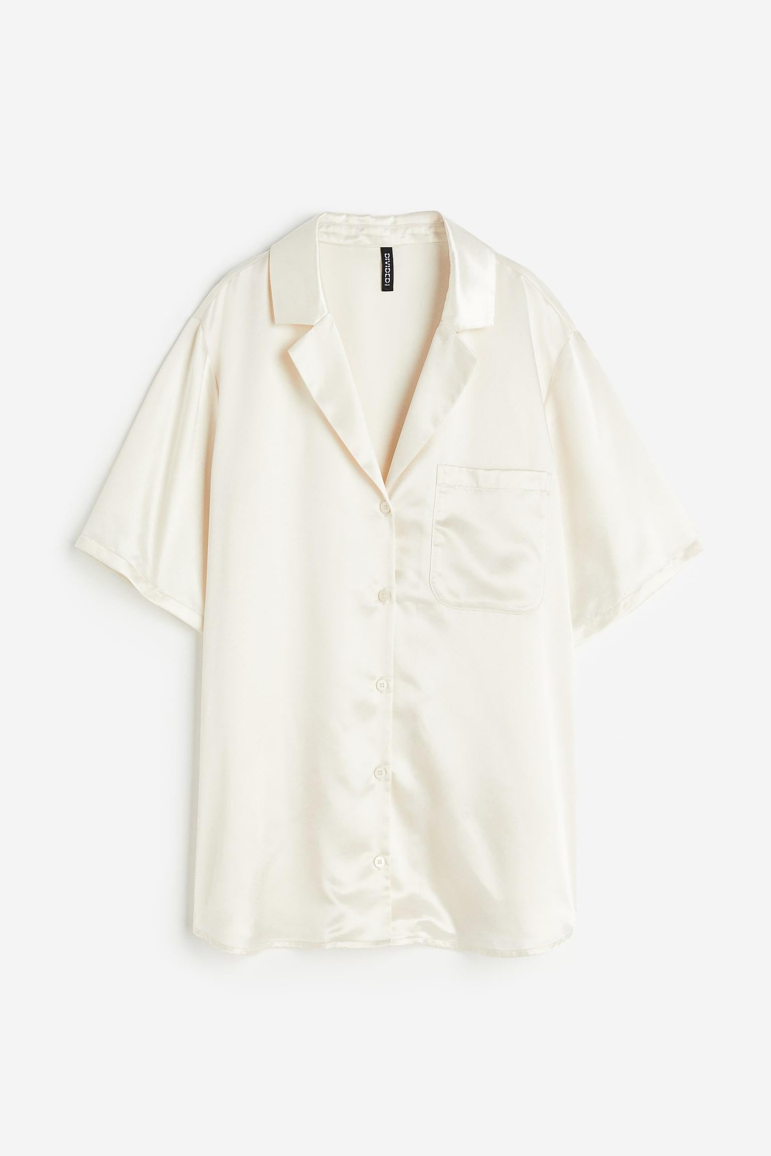 Сорочка H&M XL Кремовий (X20051179796)