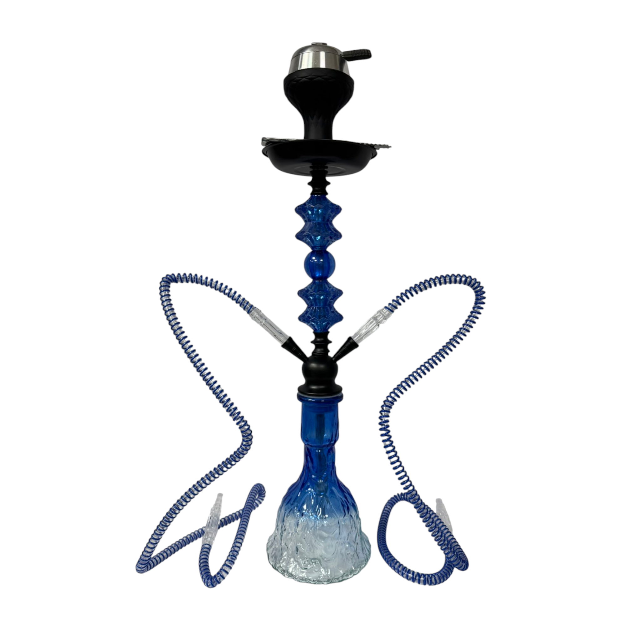 Кальян Hookah Kair Plus с высотой на 2 персоны 60 см Blue (13166P)