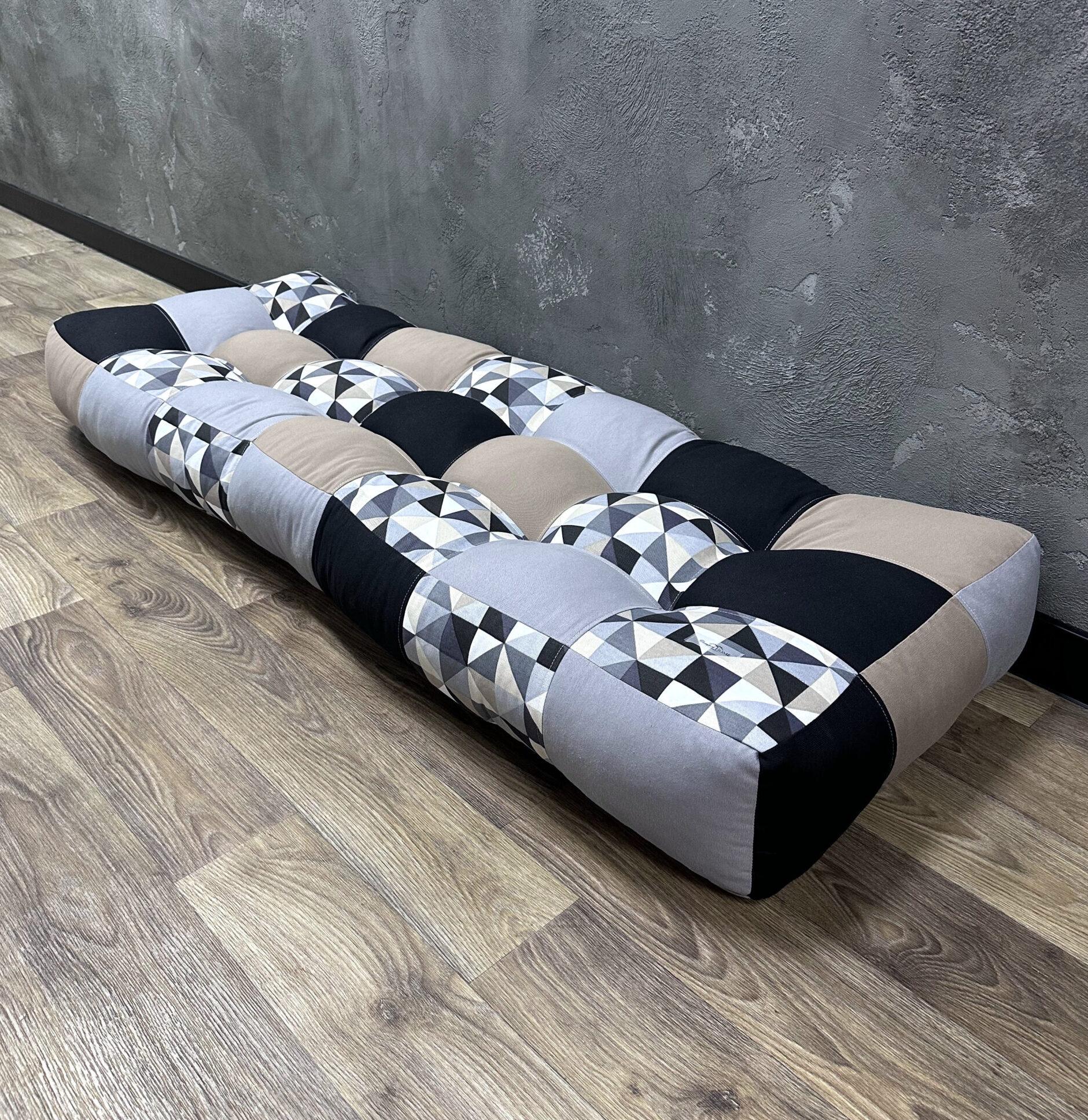 Подушка Comfort Home Mosaic new на подоконник/каркасы/поддоны/садовая мебель 100х50 см