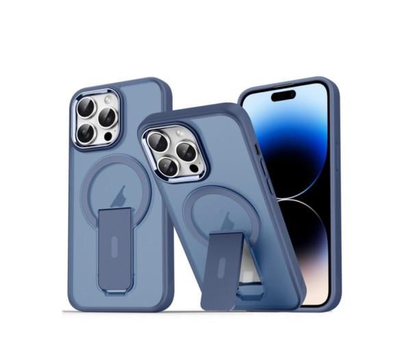 Чохол - накладка Cosmic Magnetic Stand для iPhone 14 Pro Max Blue