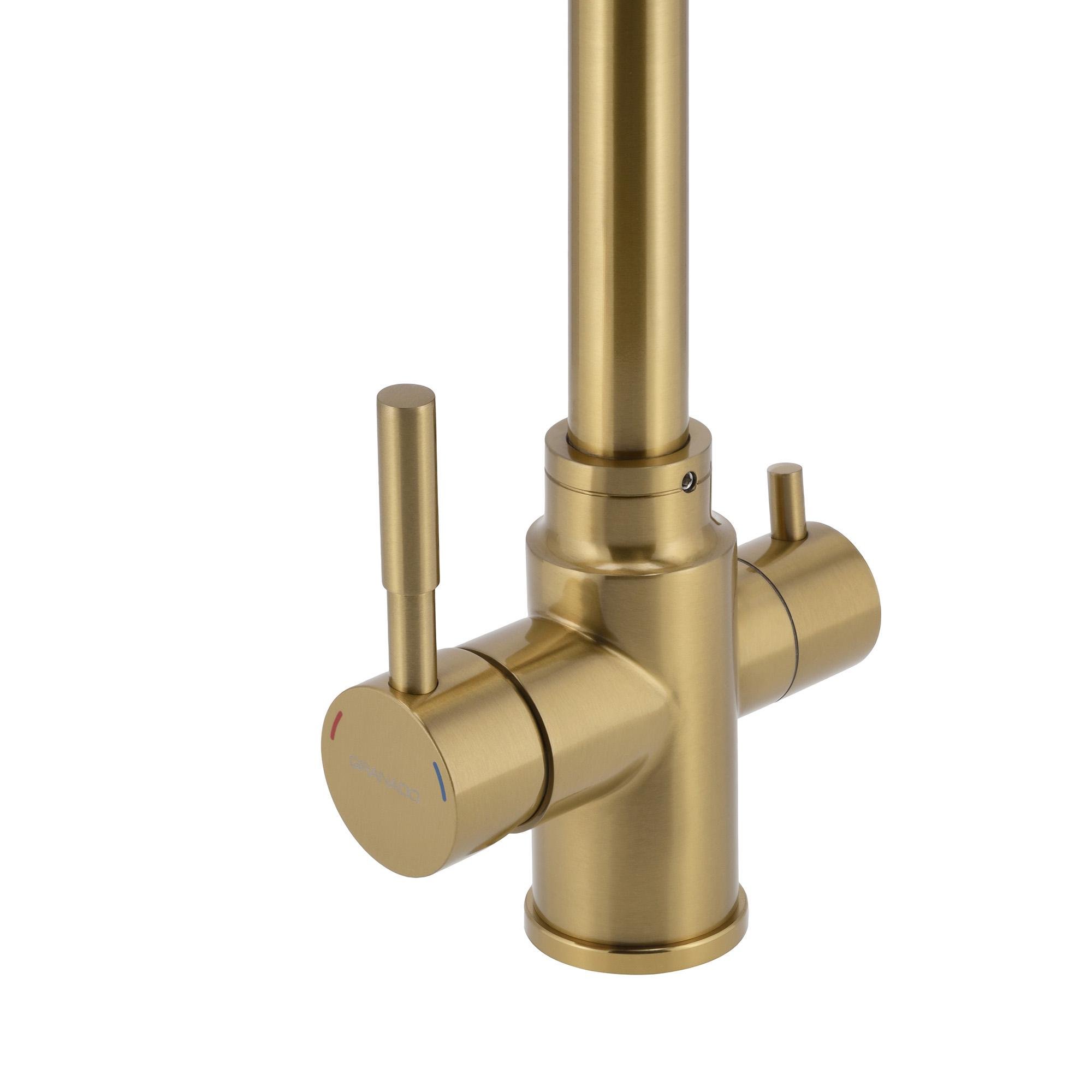 Змішувач на кухню Granado Badalona LUX PVD Gold (gz0410LPVD) - фото 3