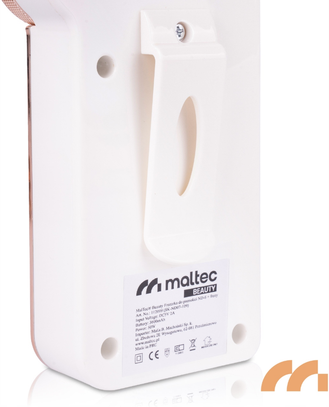 Фрезер для маникюра аккумуляторный Maltec ND-6 50W - фото 5 Фрезер для маникюра аккумуляторный Maltec ND-6 50W - фото 5