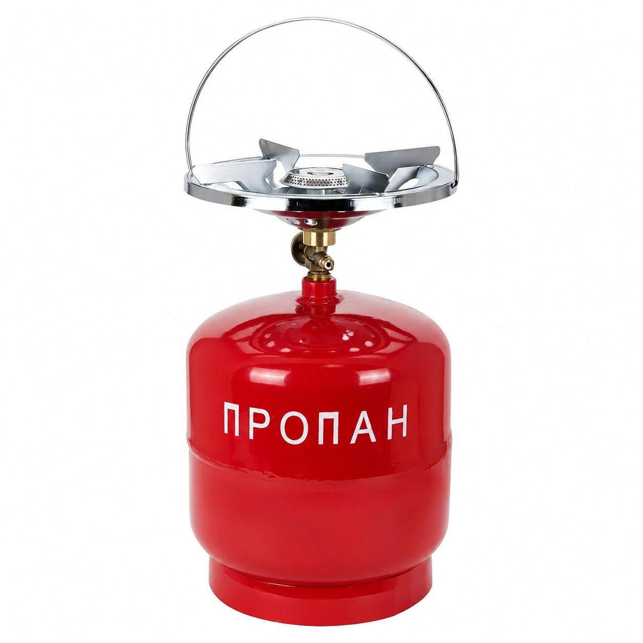 Баллон газовый пропан с горелкой 8 л Красный (14k01p005v2) Баллон газовый пропан с горелкой 8 л Красный (14k01p005v2)