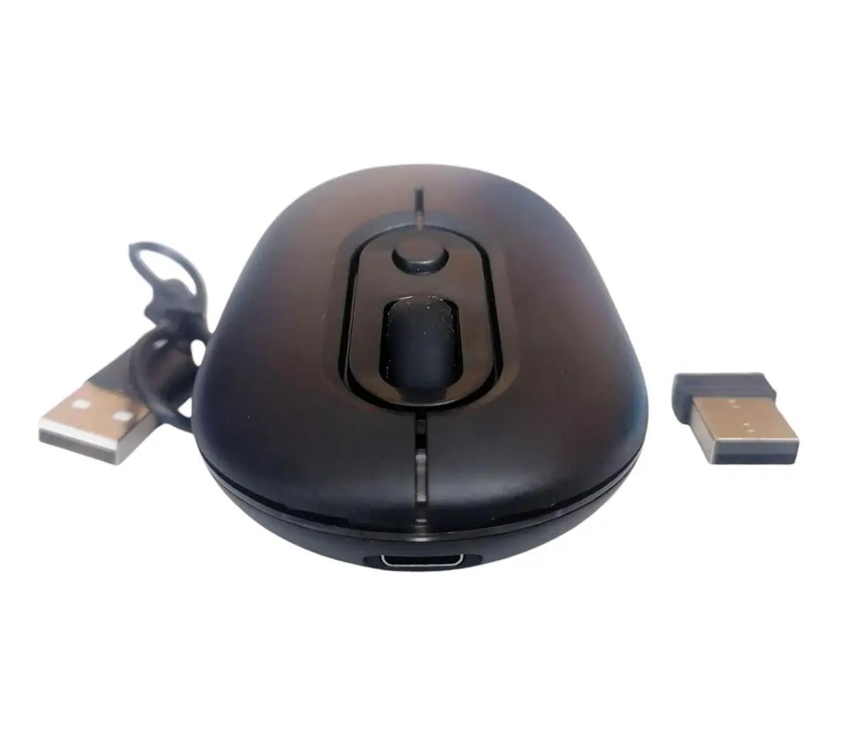 Компьютерная мышка Wireless Bluetooth 902 USB-приемник Черный (625332)